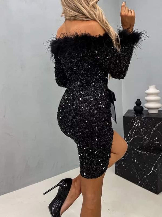 Norra dress Black - 23088 34567 556
