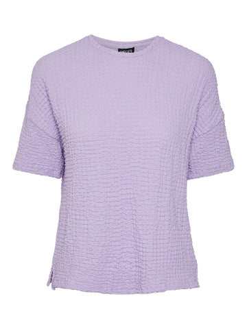 PCAMY SS OVERSIZED TEE D2D lavender 556