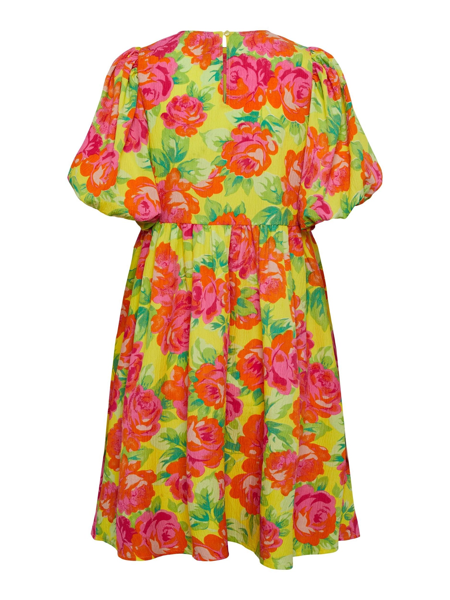 PCASTA 2/4 DRESS D2D DE  golden kiwi 556