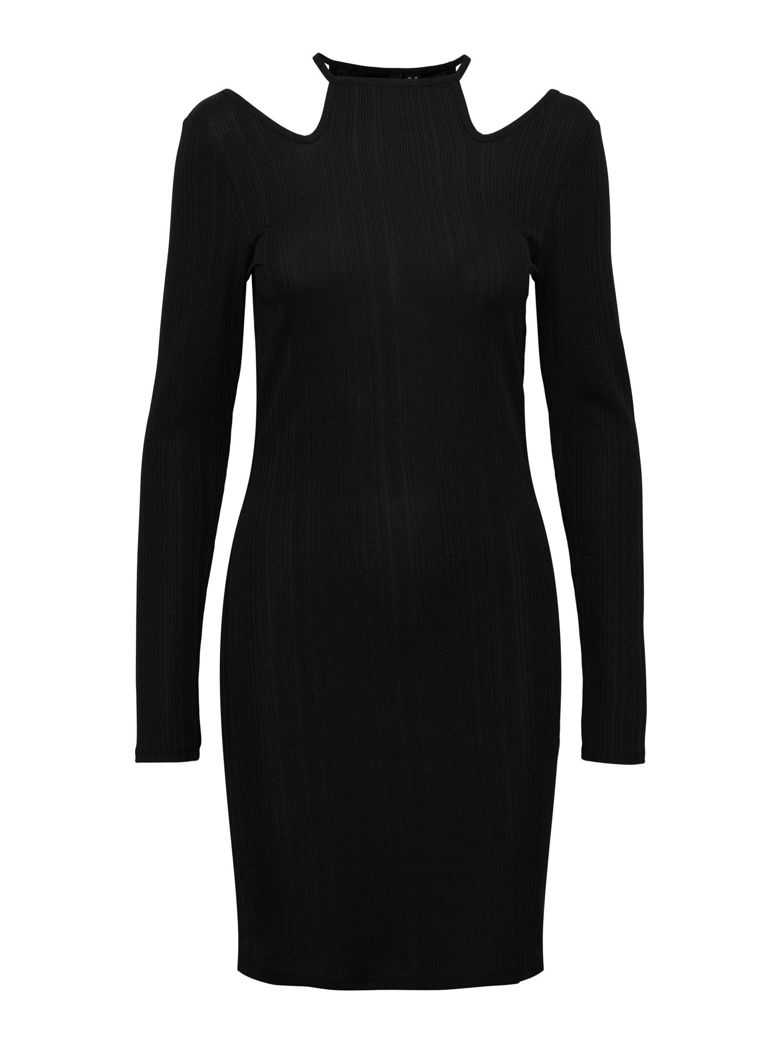 PCCORINA LS MINI DRESS KAC black 556