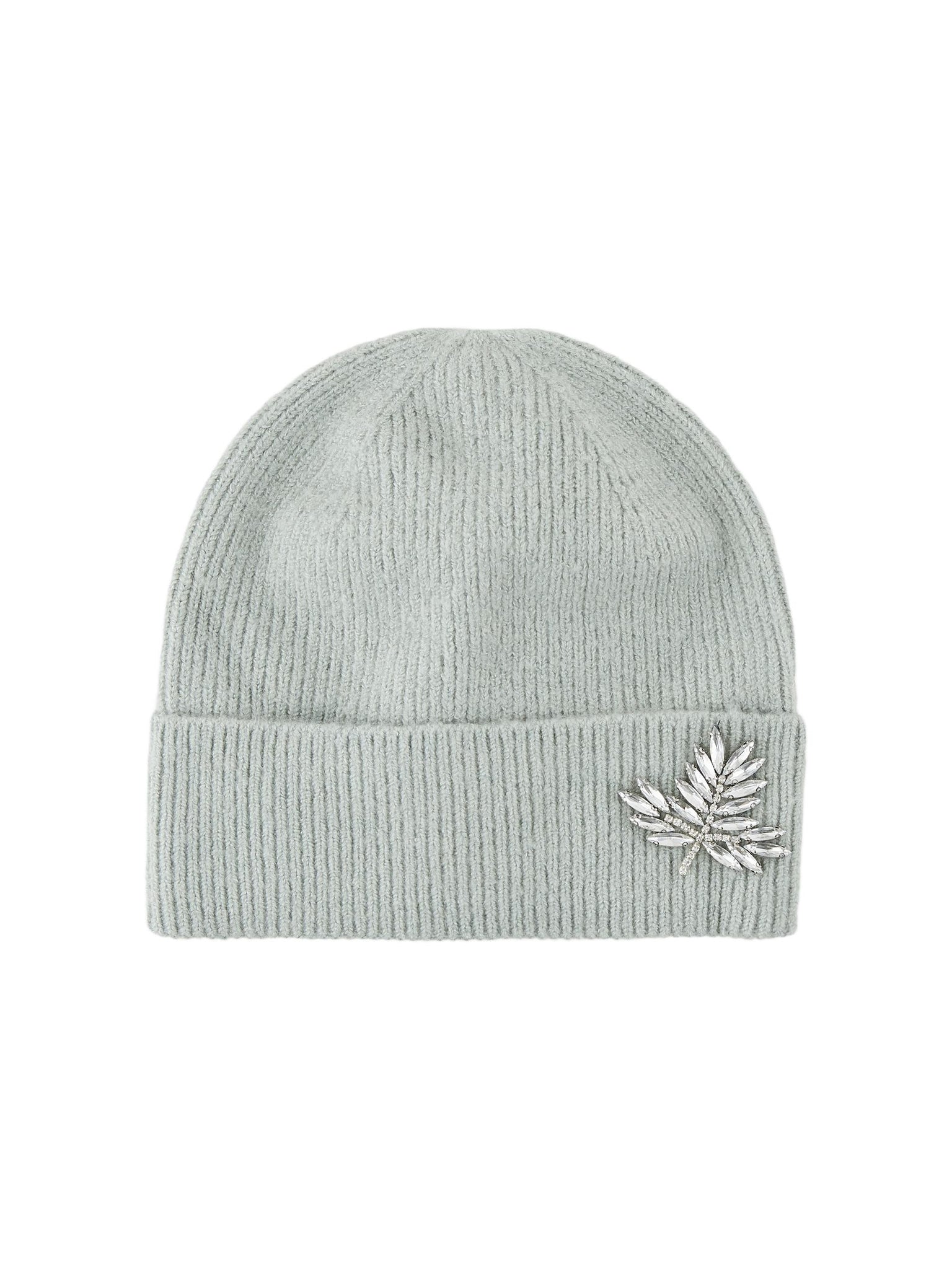 PCFELMINA HOOD BC  aqua gray