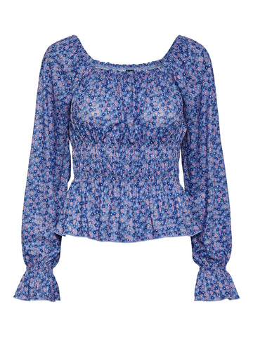 PCGWENO LS SQURE NECK TOP BC granada sky