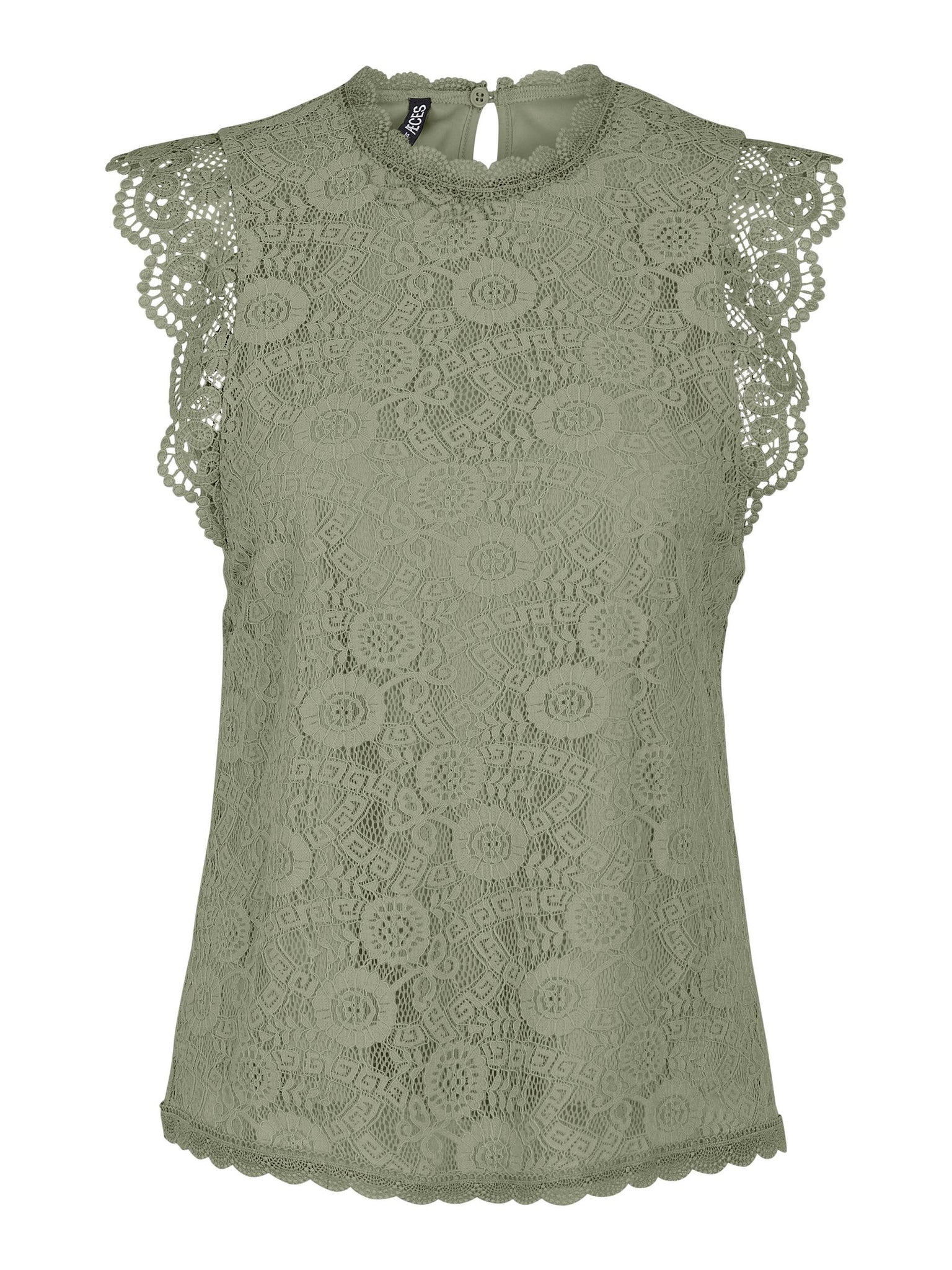 PCOLLINE SL LACE TOP NOOS BC  tea 556