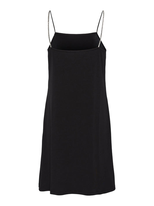 PCSILJE STRAP DRESS BC black 556