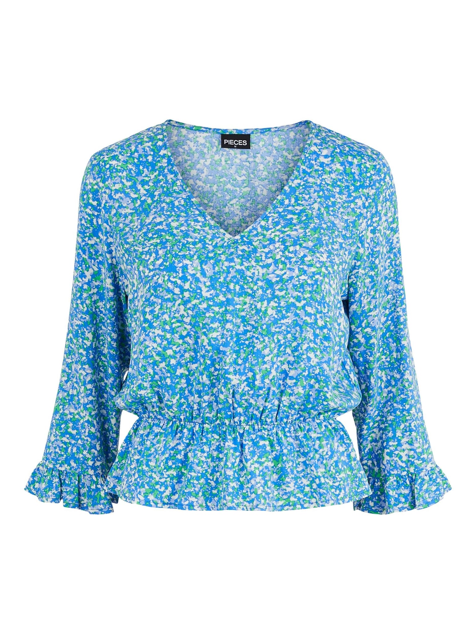 PCVALMA 3/4 V-NECK TOP BC  little boy blue 556