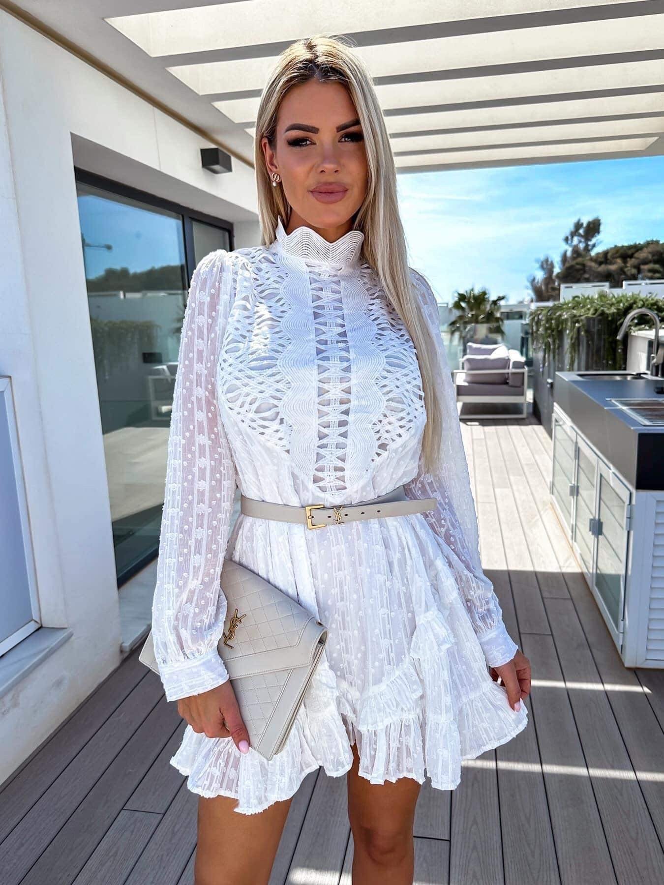 Precius dress White -19366 556 34567