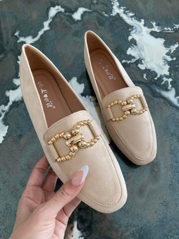 Ramilja loaffers Beige -FI205