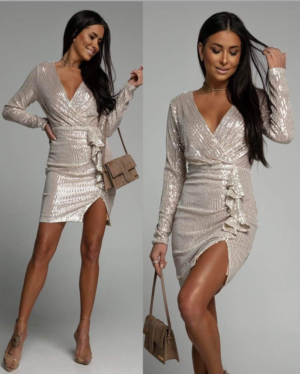 Sabin dress beige 91761 556 34567