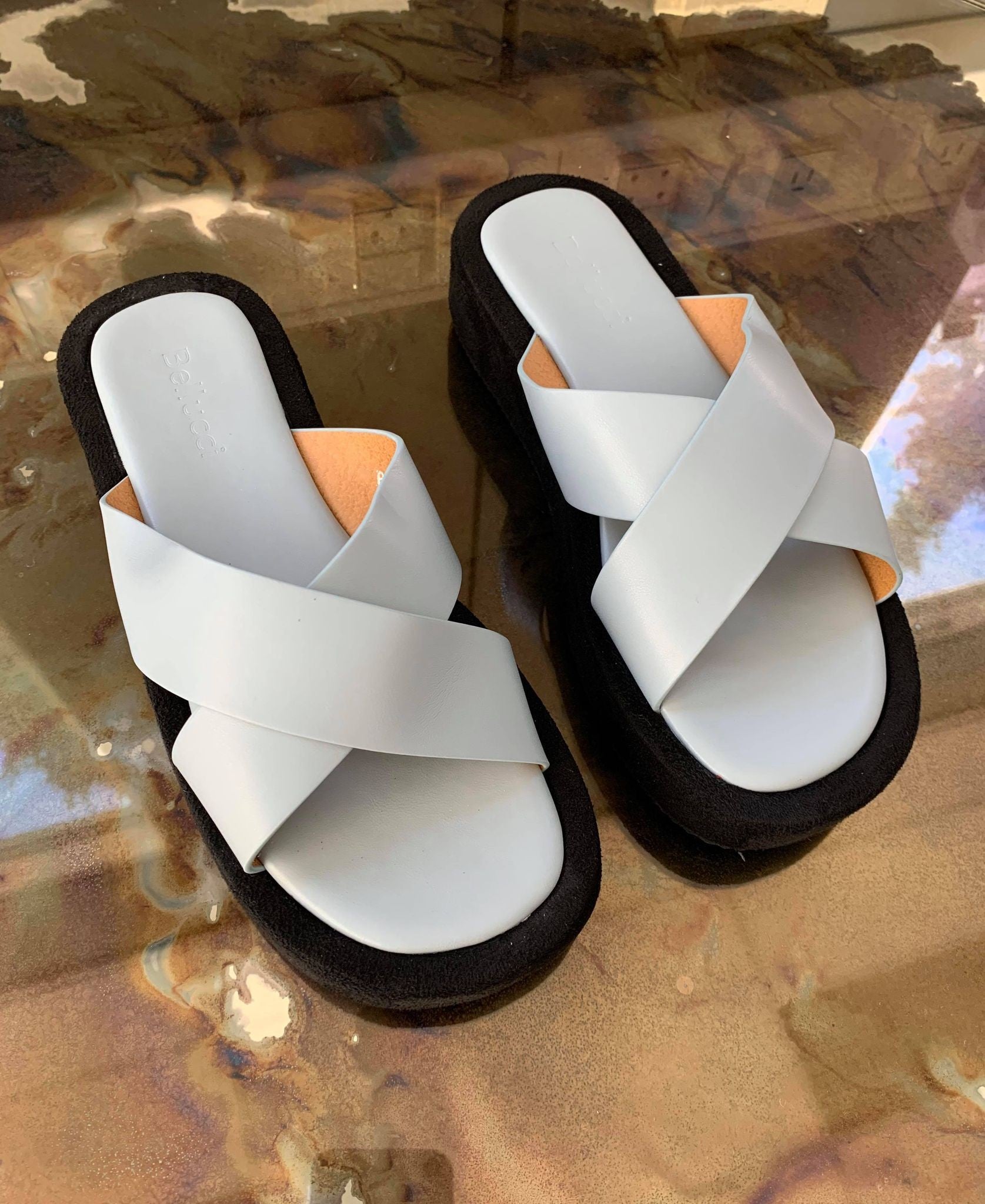 Sigga slippers baby blå 556 12345