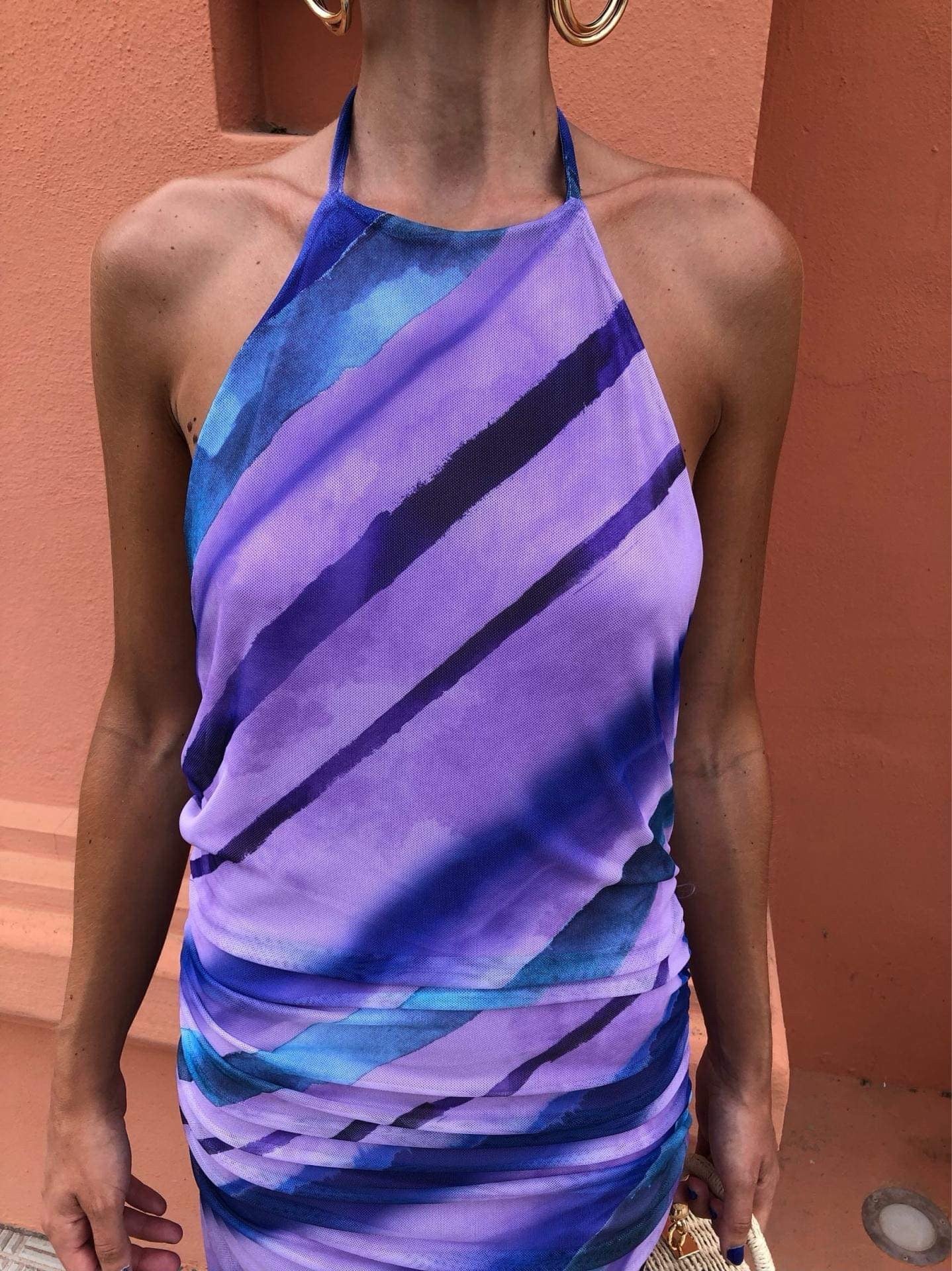 Søs dress purple 556 34567