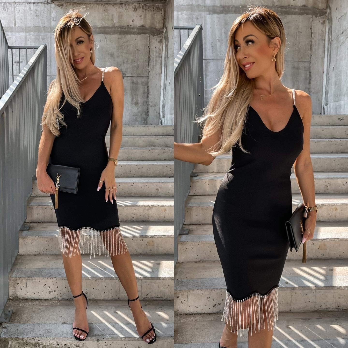 Syren simili sten dress