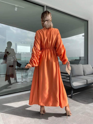Vittel dress orange -26998